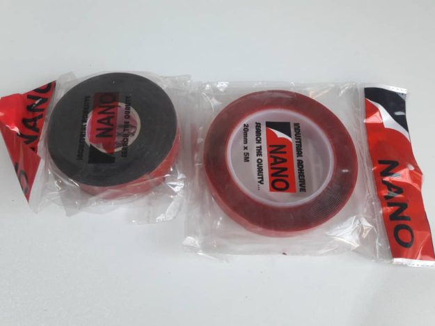 چسب دوطرفه مات شفاف