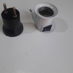 سرپیچ دوشاخه دار معمولی کلید دار